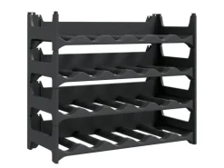 vidaXL Weinregal für 24 Flaschen PP Stapelbar