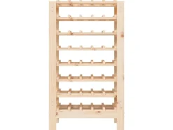 vidaXL Weinregal 61,5x30x107,5 cm Massivholz Kiefer