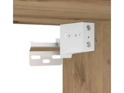 vidaXL Wohnwand 4-Tlg Artisan-Eiche Holzwerkstoff 3402780