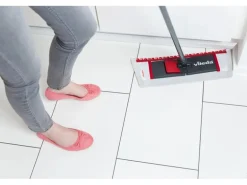 Vileda Flachwischer Wischmat Extra mit Teleskopstiel
