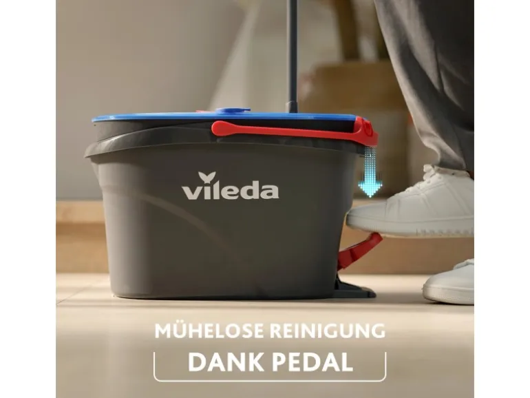 Vileda Wischmopp-Set H2PrO Spin mit Zweitanksystem
