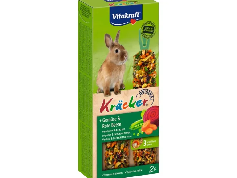 Vitakraft Kräcker Gemüse und Rote Beete 2 Stück / 112 g
