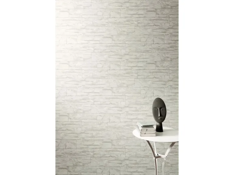 Vliestapete Naturals Stein Grau FSC®