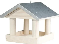 Vogelhaus Kiefernholz 24 cm x 26 cm x 26 cm Weiß