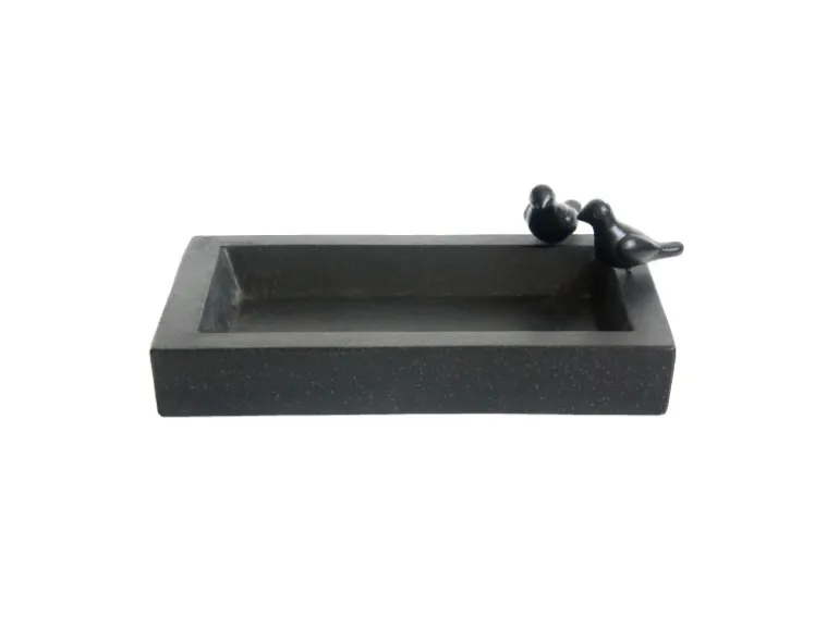 Vogeltränke 25 cm x 40 cm Terrazzo