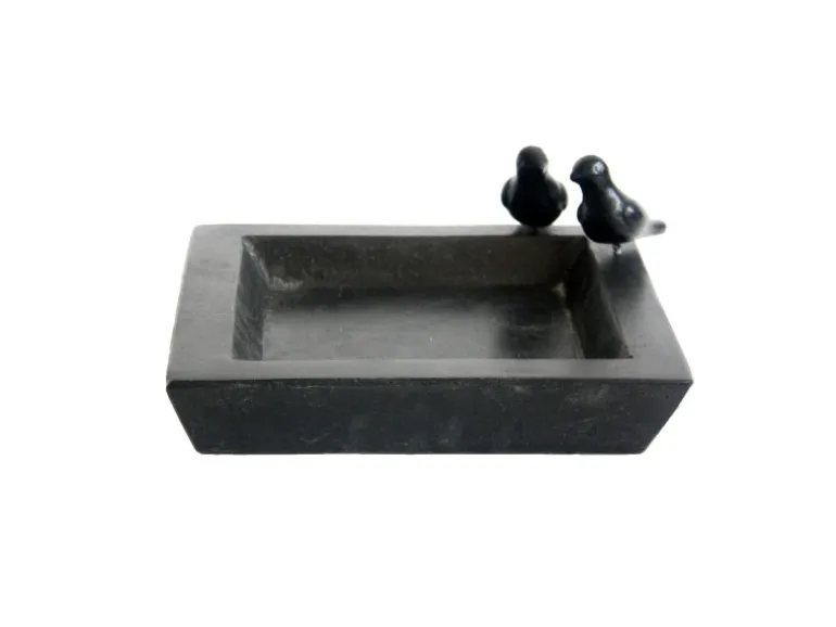 Vogeltränke 31 cm x 31 cm Terrazzo