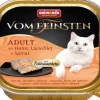 Vom Feinsten Katzen-Nassfutter Adult Huhn und Lachsfilet und Spinat 100 g