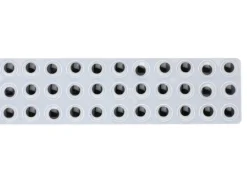 Wackelaugen 7 mm rund 52 Stück selbstklebend