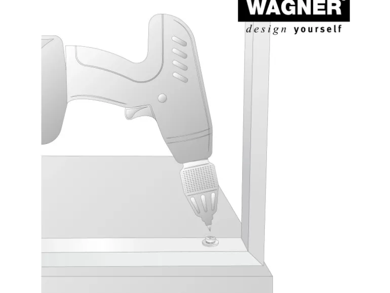 Wagner Designrahmen 400 mm x 300 mm Schwarz