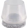 Wagner Kappen-Set EH0564 Ø 24 mm x Ø 28 mm x 26 mm Transparent/Grau 4-tlg.