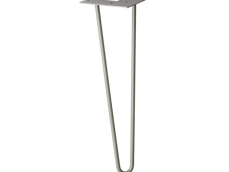 Wagner Möbelbein Hairpin Länge 400 mm Moss Grey