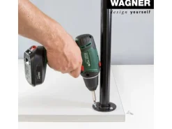 Wagner Möbelbein Industrial Pipe Ø 32,5 mm Länge 100 mm Schwarz