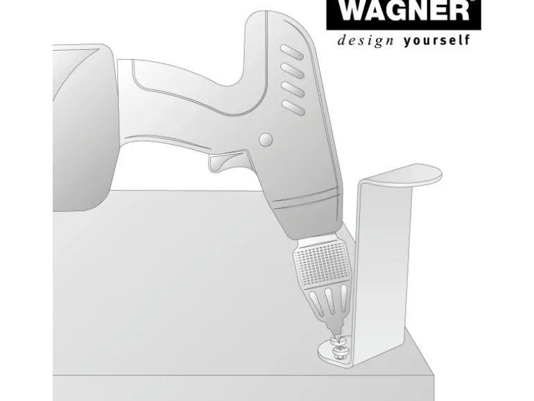 Wagner Möbelfuß 5 cm x 12 cm Schwarz-Matt