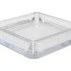 Wagner Möbeluntersetzer EH 0340 Transparent 4 cm x 4 cm 4 Stück