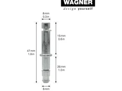 Wagner Reduzierstift 8,5 mm 2 Stück