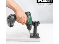 Wagner Sockelverstellfuß Justierbar L 115-185 mm Schwarz 4 Stück