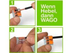 Wago Hebelklemme 50 Stück