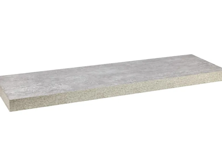 Wandregal Carlton 60 cm x 24 cm x 3,8 cm Beton