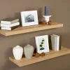 Wandregal Carlton Eiche Hell 59,5 cm x 23,5 cm x 3,8 cm