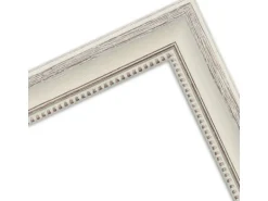 WANDStyle Bilderrahmen H390 aus Massivholz in Creme 40 x 60 cm im Stil Landhaus