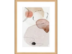 WANDStyle Bilderrahmen H320 aus Massivholz in Natur-Optik 15 x 20 cm im Stil Klassisch