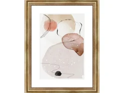 WANDStyle Bilderrahmen H450 aus Massivholz in Gold 40 x 60 cm im Stil Antik