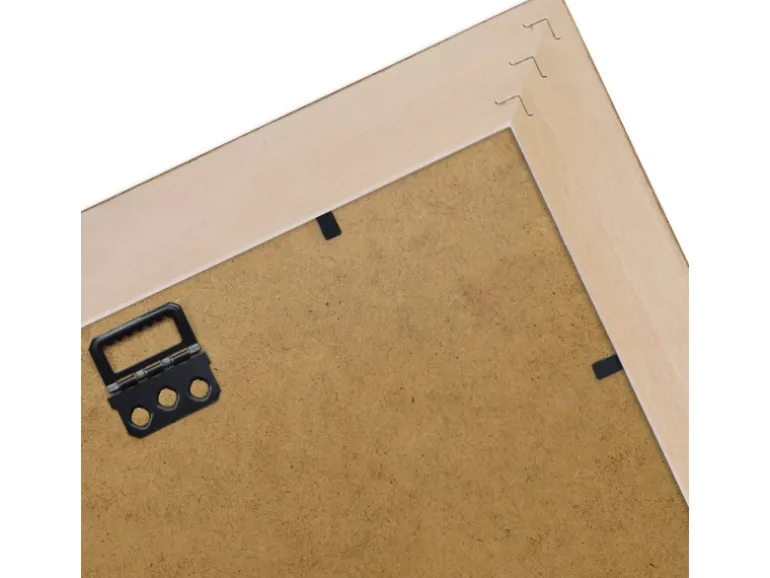 WANDStyle Bilderrahmen H450 aus Massivholz in Gold 40 x 60 cm im Stil Antik