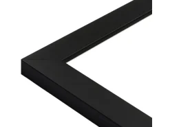 WANDStyle Bilderrahmen H430 aus Massivholz in Schwarz 40 x 60 cm im Stil Klassisch