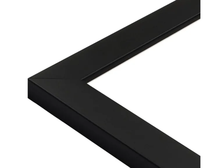 WANDStyle Bilderrahmen H430 aus Massivholz in Schwarz 40 x 60 cm im Stil Klassisch