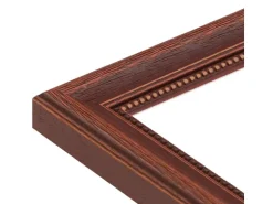 WANDStyle Bilderrahmen H390 aus Massivholz in Braun 18 x 24 cm im Stil Landhaus