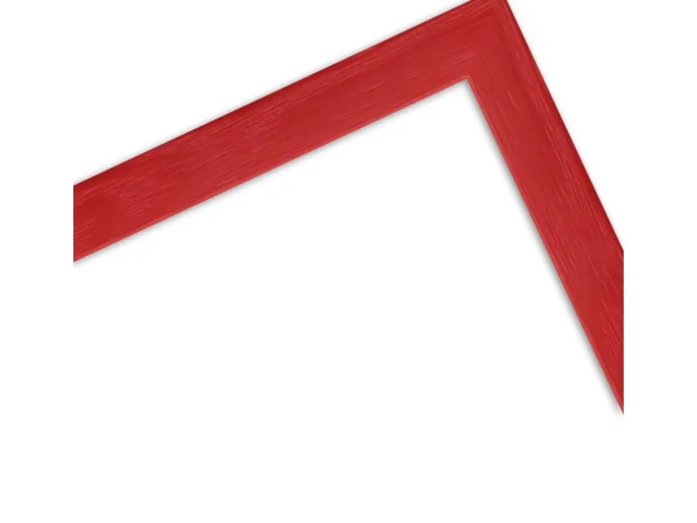 WANDStyle Bilderrahmen H300 aus Massivholz in Rot 10 x 10 cm im Stil Modern