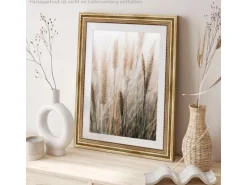 WANDStyle Bilderrahmen H450 aus Massivholz in Gold 30 x 45 cm im Stil Antik