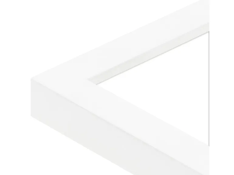 WANDStyle Bilderrahmen H950 aus Massivholz in Weiß 30 x 40 cm im Stil Modern