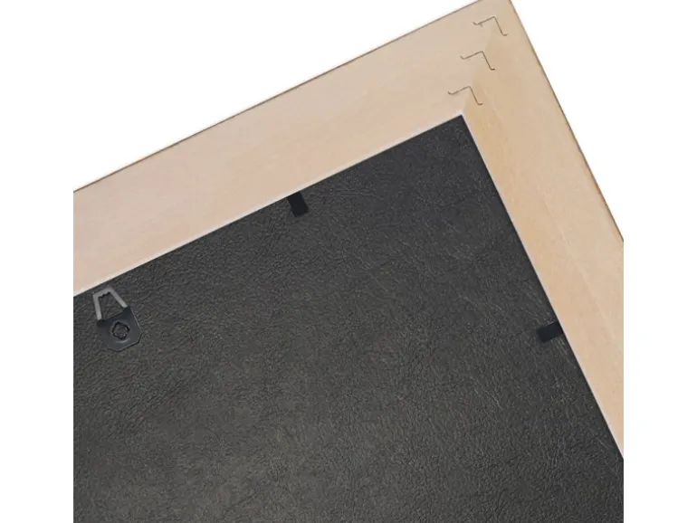 WANDStyle Bilderrahmen H450 aus Massivholz in Gold 20 x 20 cm im Stil Antik