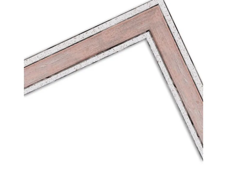 WANDStyle Bilderrahmen H460 aus Massivholz in Rosa 40 x 60 cm im Stil Vintage