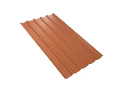 Weckman Trapezblech W35 Stahl Antikondensvlies 7.650 x 1.070 x 0,5 mm Ziegelrot