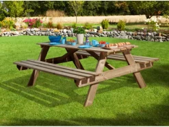 Weka Sitzbank Garnitur Feststehend 181 cm x 63 cm