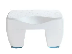 Wenko Badewannenhocker Secura 150 kg Tragkraft Kunststoff 40 x 21 x 31 cm Weiß