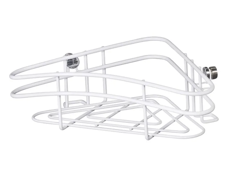 Wenko Eckablage Classic Plus Stahl 28,5 x 9 x 17,5 cm Weiß