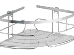 Wenko Eckablage Premium 26,5 cm x 10 cm Edelstahl