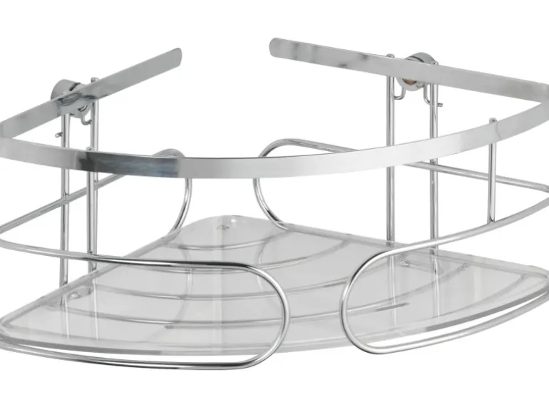 Wenko Eckablage Premium 26,5 cm x 10 cm Edelstahl