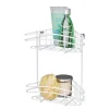 Wenko Eckregal Classic Plus 2 Etagen Weiß