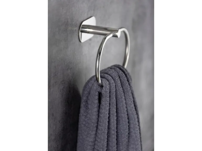 Wenko Handtuchring Turbo-Loc Edelstahl Orea Shine