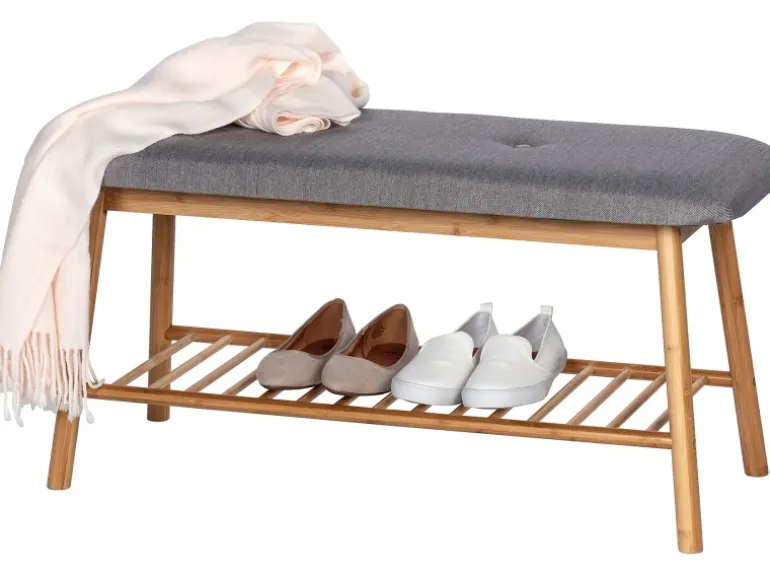 Wenko Schuhbank Bahari Bambus