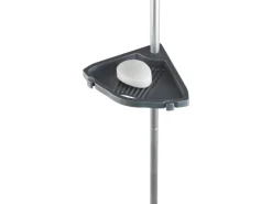 Wenko Teleskop-Duschecke Easy Silber