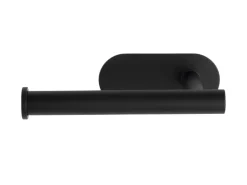 Wenko Turbo-Loc Edelstahl Toilettenpapierhalter Orea Black Matt 16 x 4.5 x 7 cm