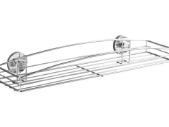 Wenko Vacuum-Loc Maxiablage Milazzo Chrom-Weiß