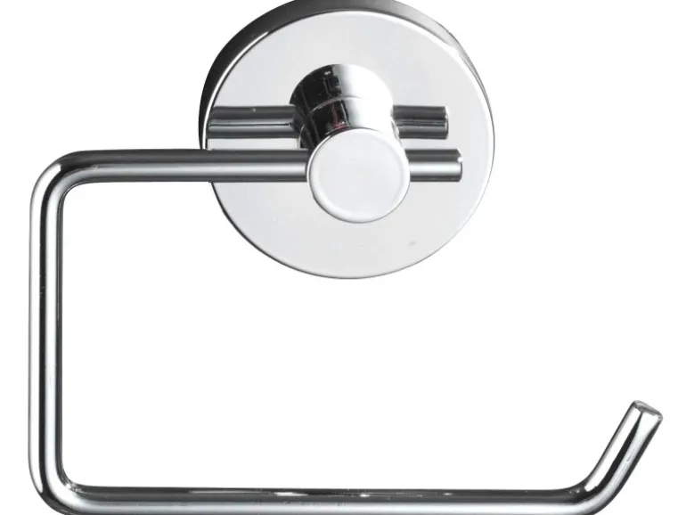 Wenko Vacuum-Loc Toilettenpapierhalter Milazzo Chrom-Weiß
