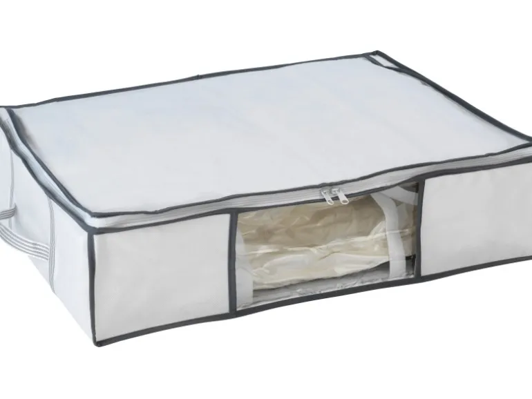 Wenko Vakuum Soft Box M Weiß 15,5 cm x 65 cm x 50 cm