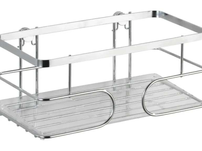 Wenko Wandablage Premium 24 cm x 10 cm Edelstahl Glänzend